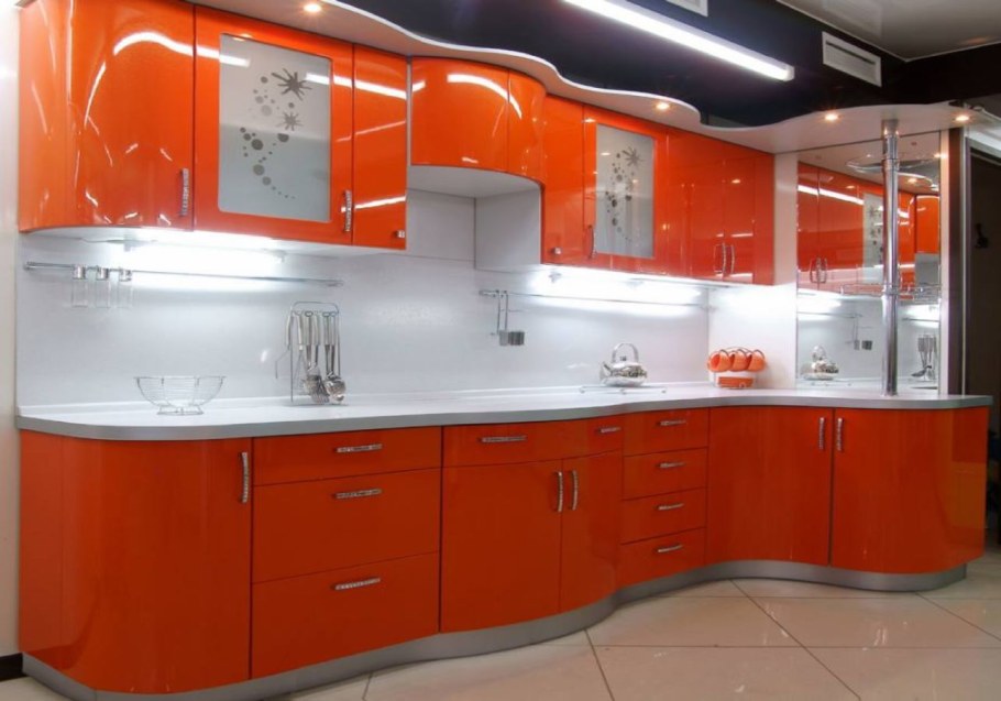 Кухни мебель акрил