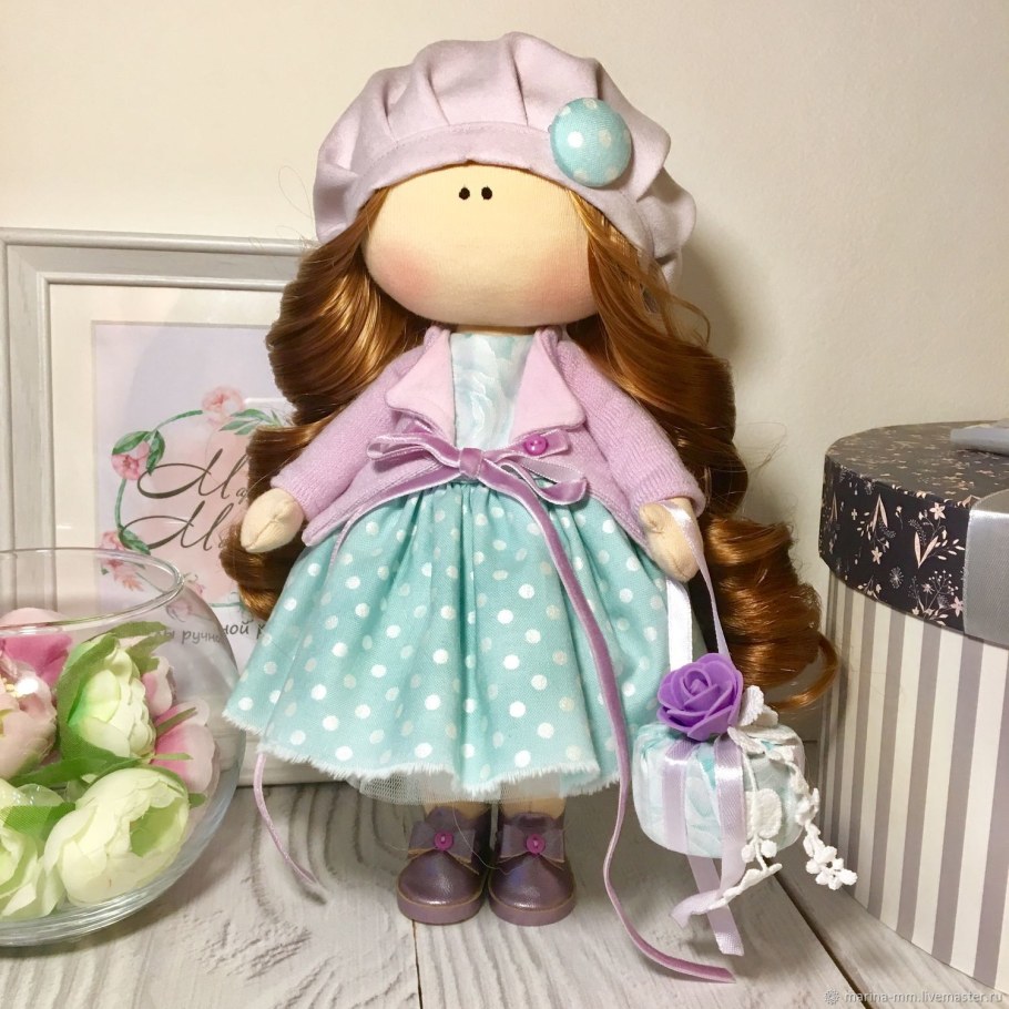 Куклы текстильные интерьерные