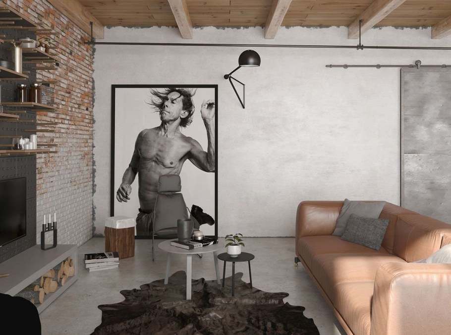 Постеры на стену для интерьера в стиле лофт