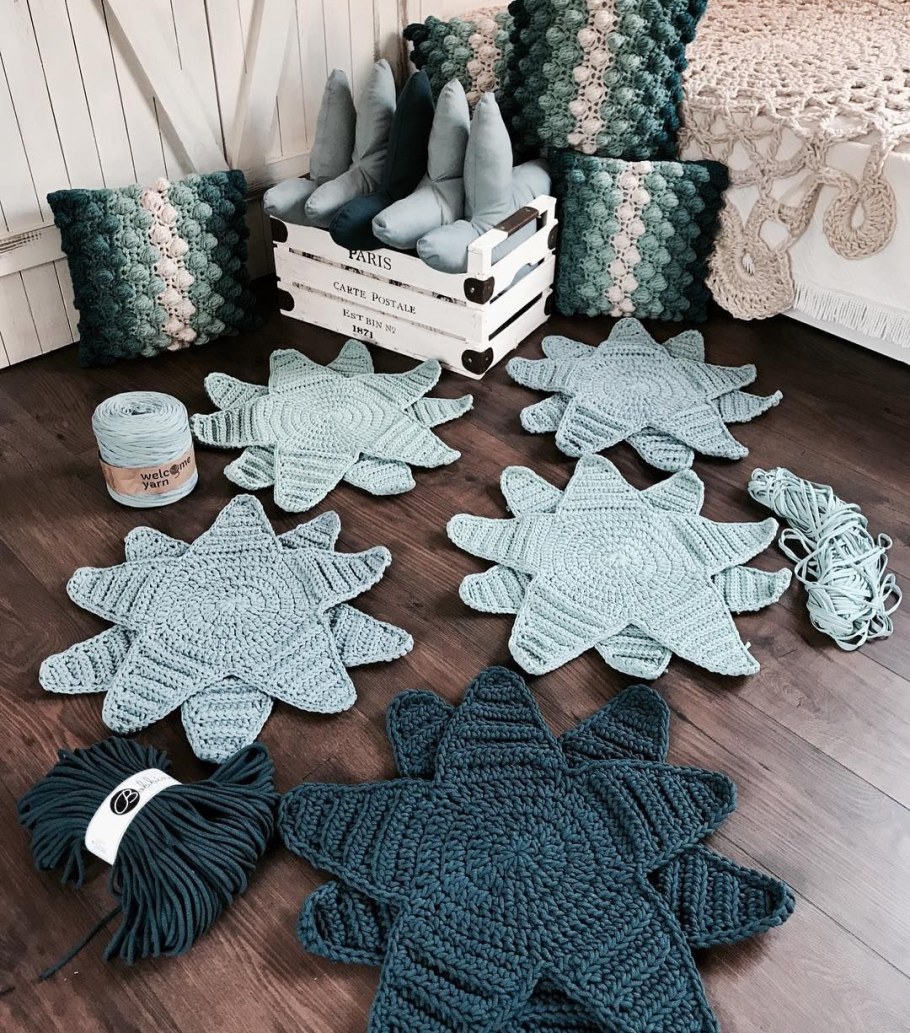 Вязаные штучки для интерьера