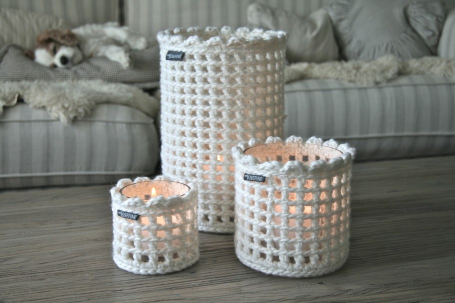 Интересные вещи для интерьера крючком