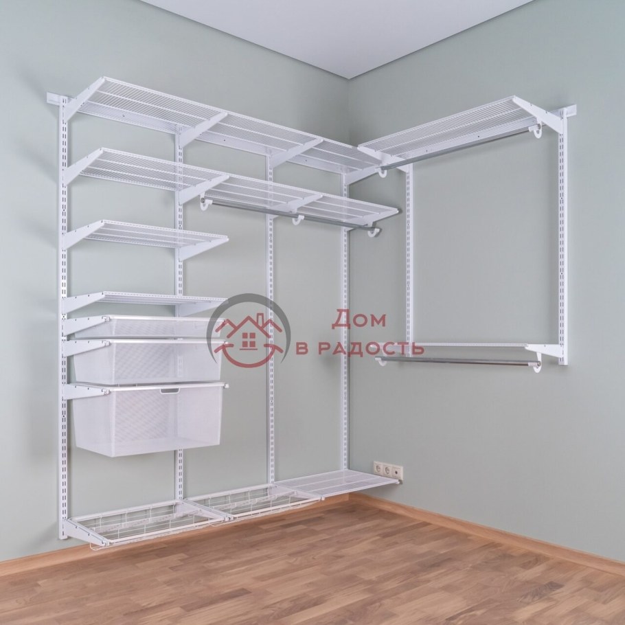 Гардеробные металлические системы аристо