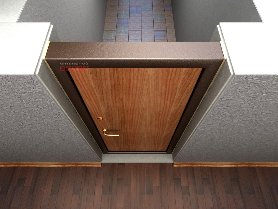 Отделка дверных откосов