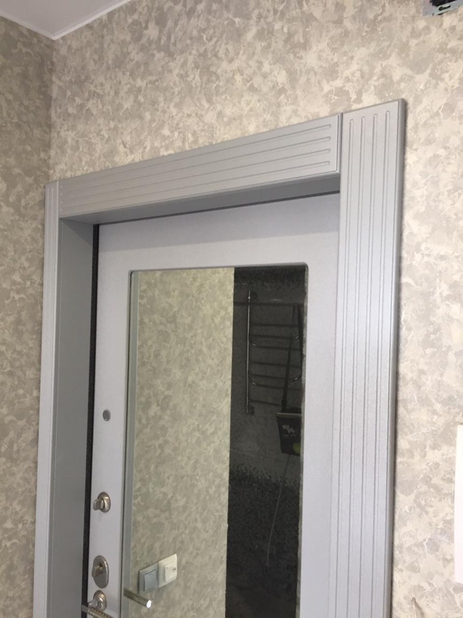 Отделка откосов дверей