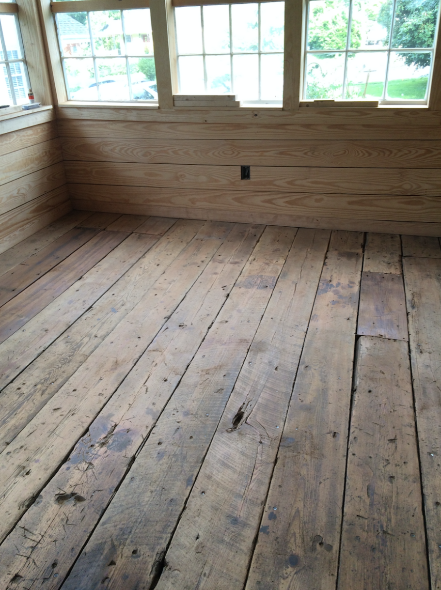 Деревянные полы в частном доме