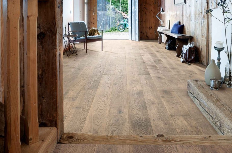 Паркетная доска Haro дуб табако серый