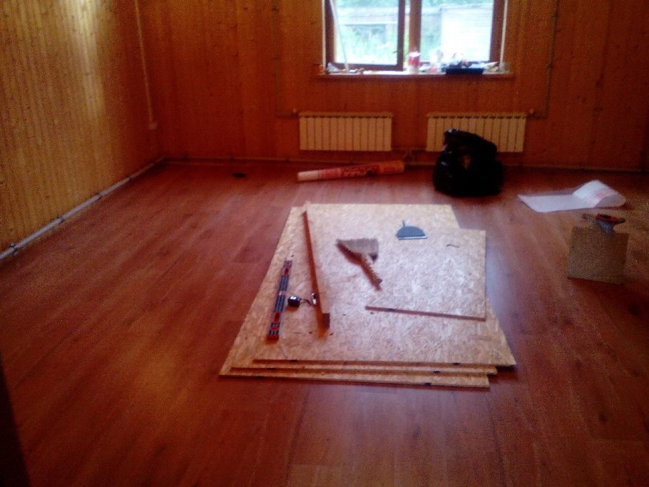 Ламинат на даче без отопления