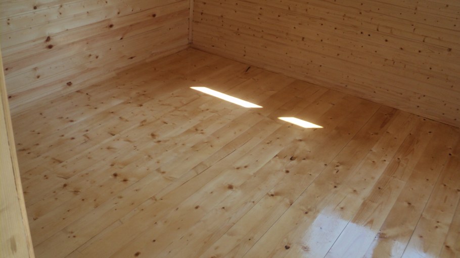 Чистовой пол в деревянном доме