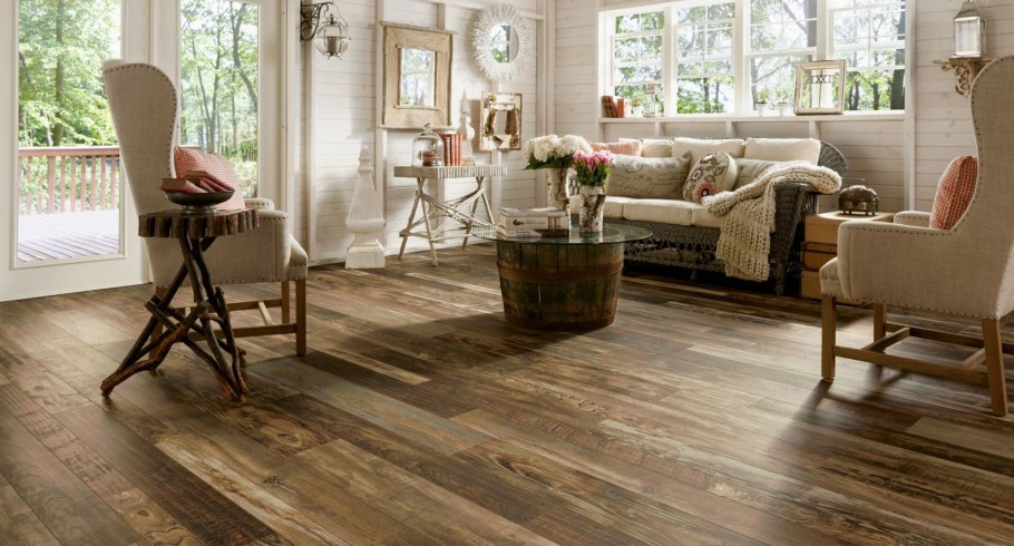 Ламинат Прованс в интерьере