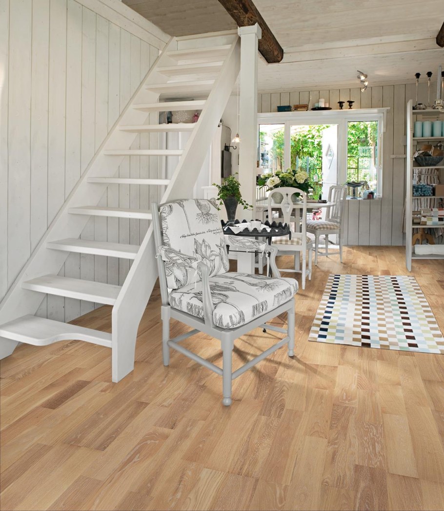 Ламинат в скандинавском стиле