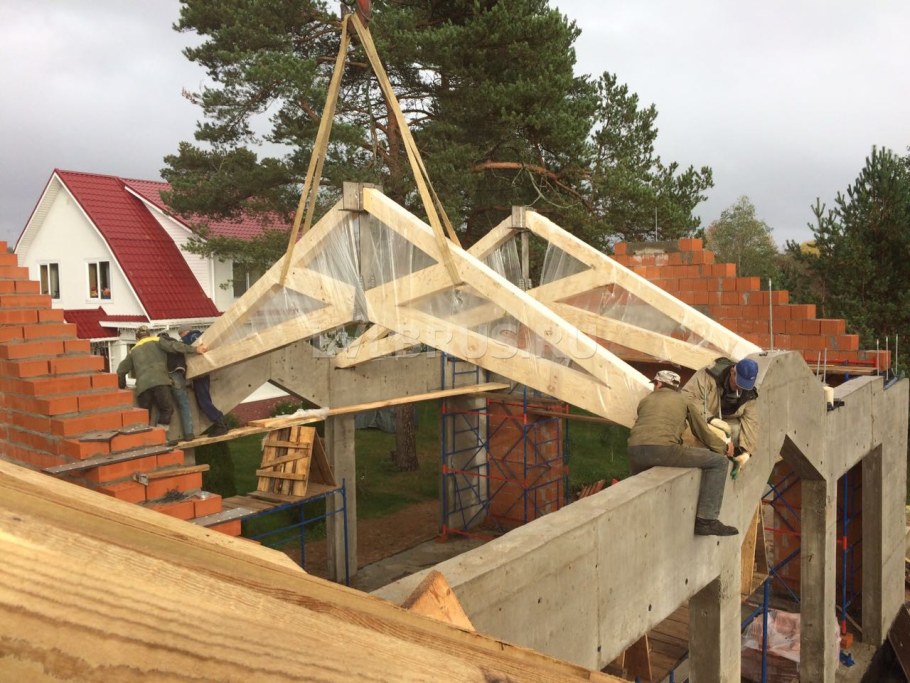 Открытая стропильная система