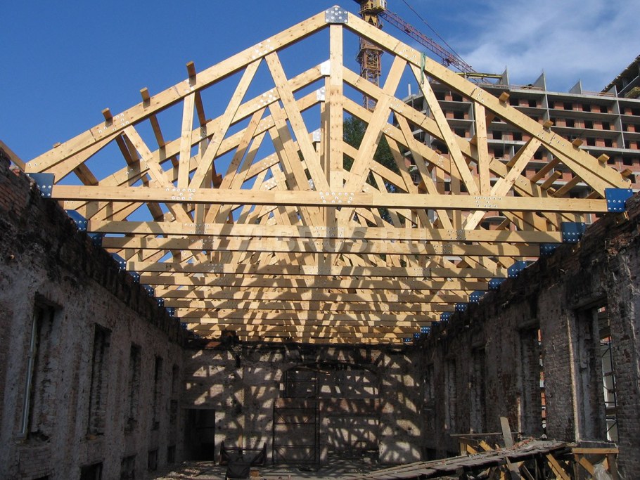 Стропильная система пролет 6 метров