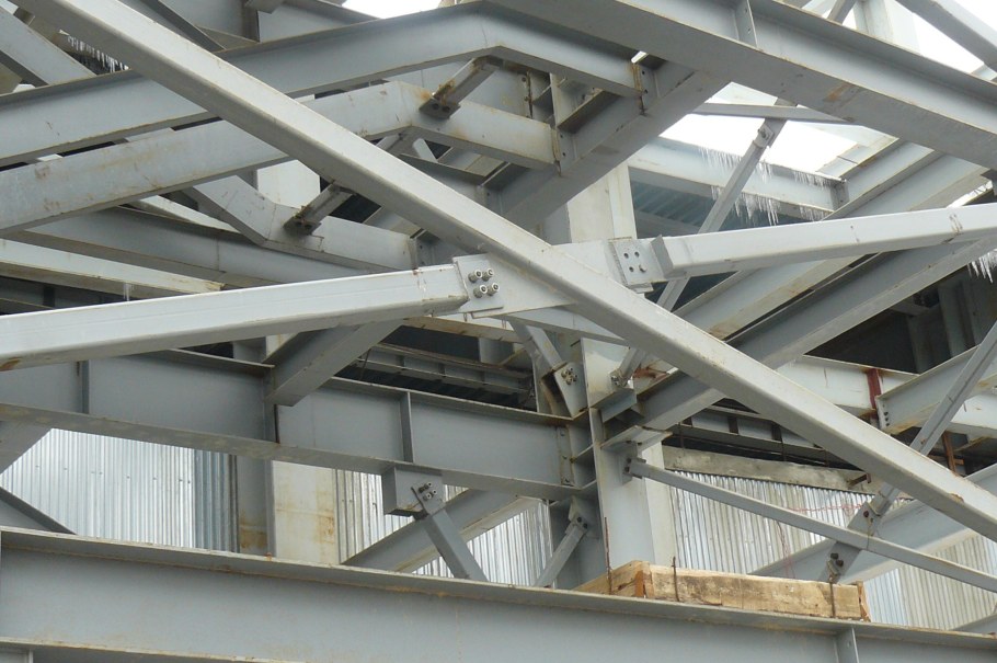 Металлодеревянные балки перекрытия