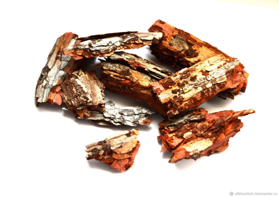 Декор из сосновой коры