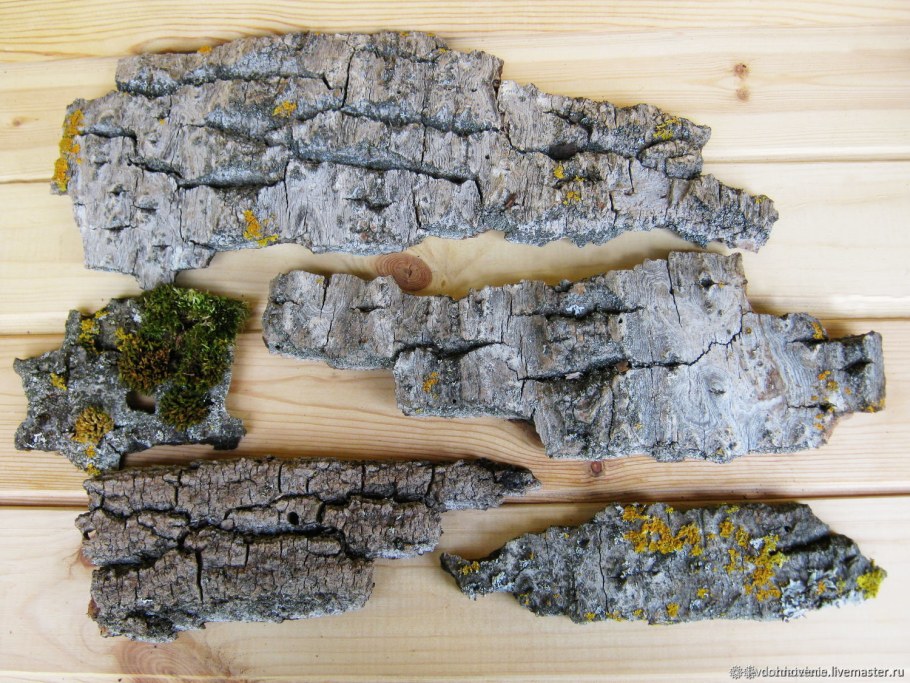 Декор из коры