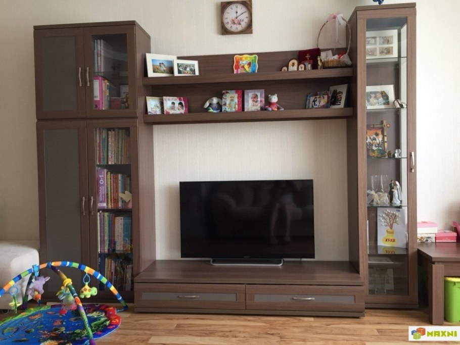 Кровать Магна лазурит орех Клифтон