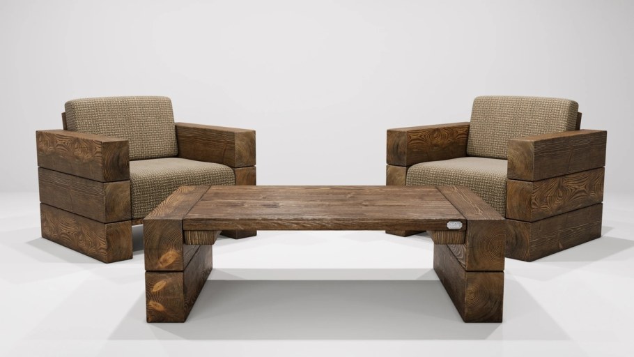 Красивый деревянный стол