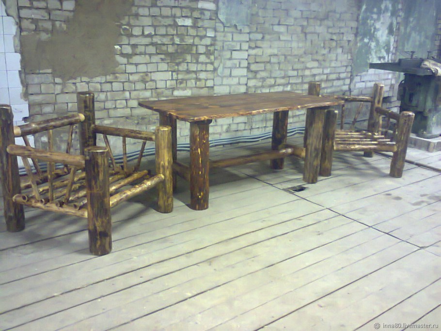 Скамейка Wood Bench