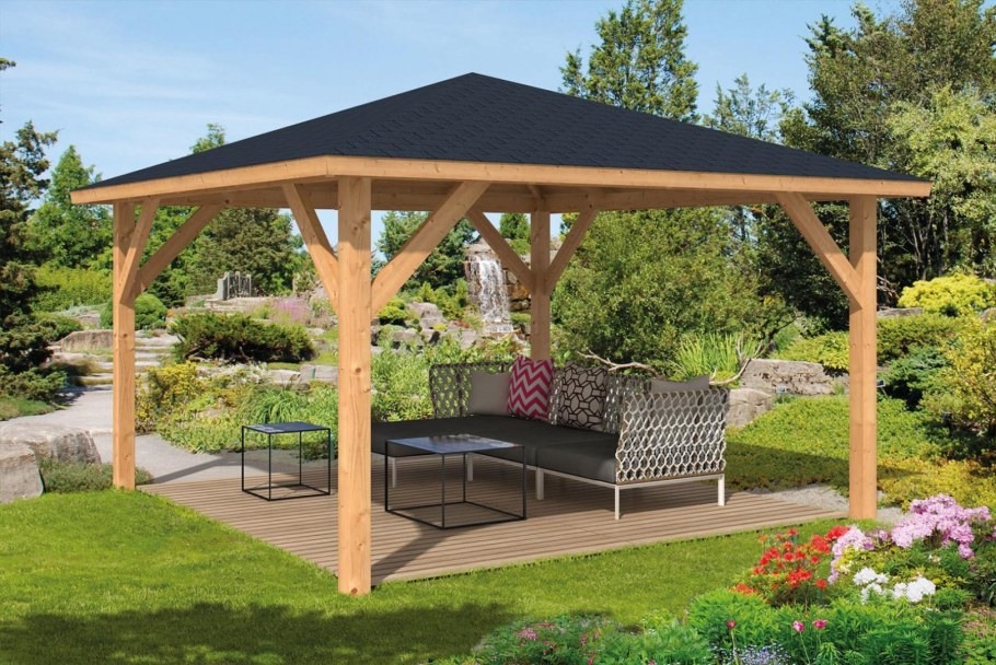 Беседка Дачная 2х2 металл