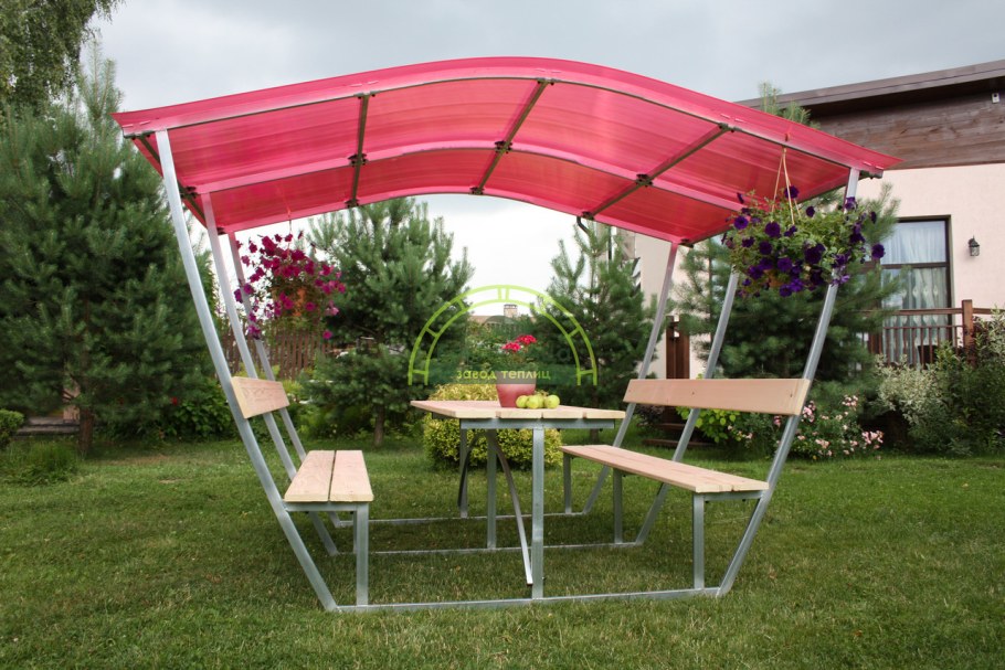 Веранда патио с перголой