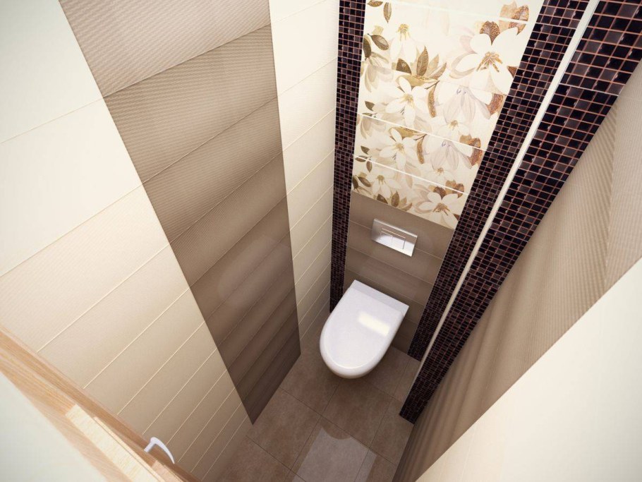 Интерьер туалетной комнаты