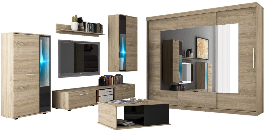 Стенка Прага 240x60x186h