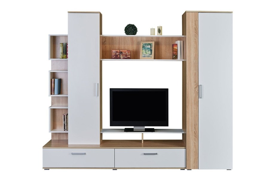 Гостиная Даллас дуб сонома/белый 71290133