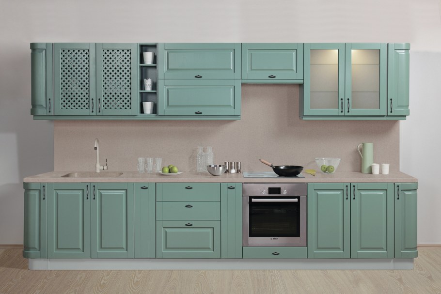 Кухня массив Симпл Боровичи модульная