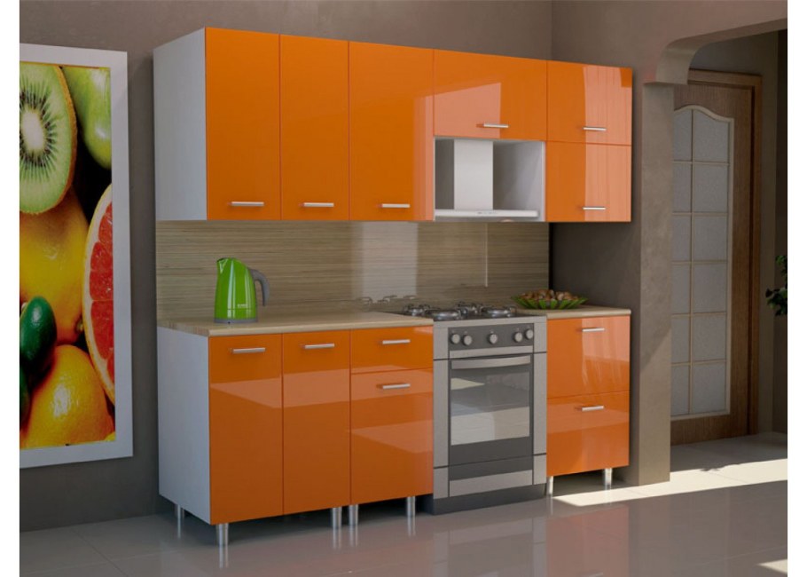 Кухонный гарнитур Валерия Виват оранж