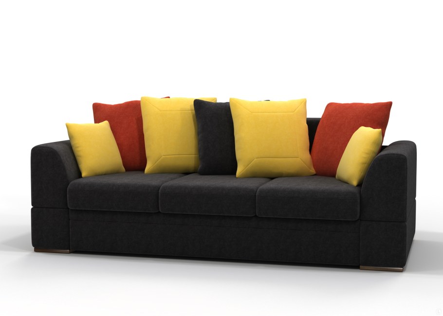 Диван офисный "Марс" Black