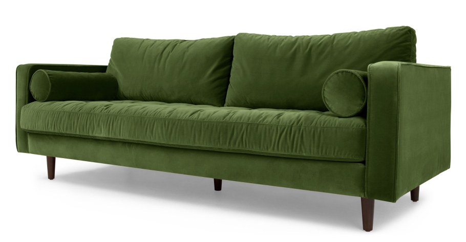 Белый диван