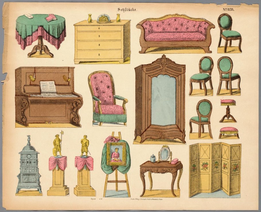 Бумажный макет кухни