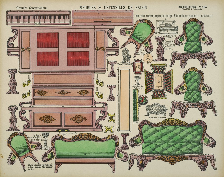 Бумажные куклы тока бока