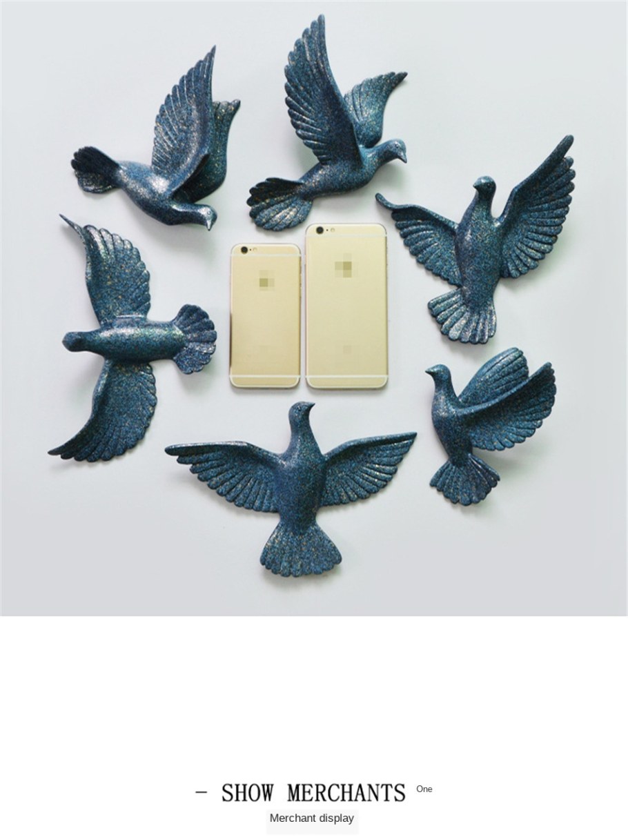 Украшение настенное "птицы"