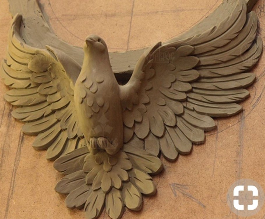 Деревянные птички для декора