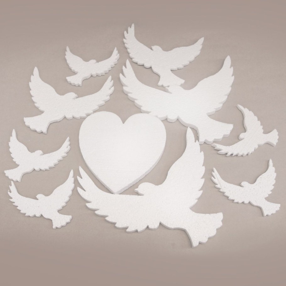 Трафарет Чайки на стену