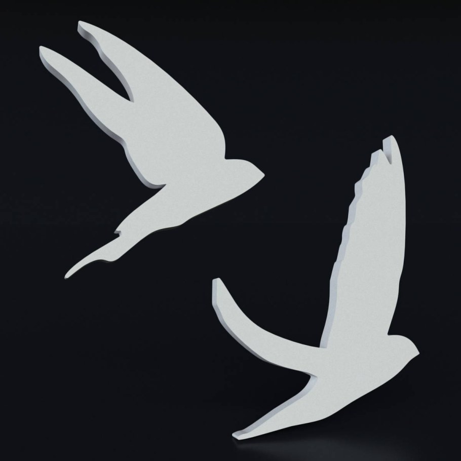 Настенный декор птицы