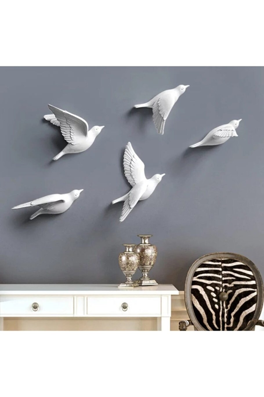 Настенный декор "3d Bird" набор 5 шт.