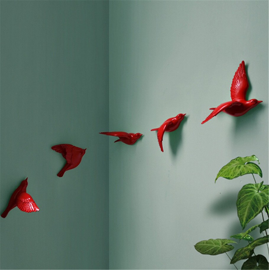 Птички из гипса