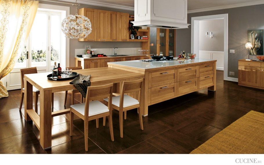 Деревянная кухня