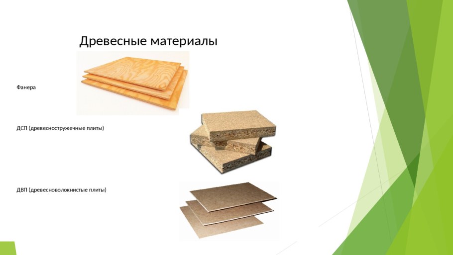 МДФ ДСП ДВП ЛДСП разница