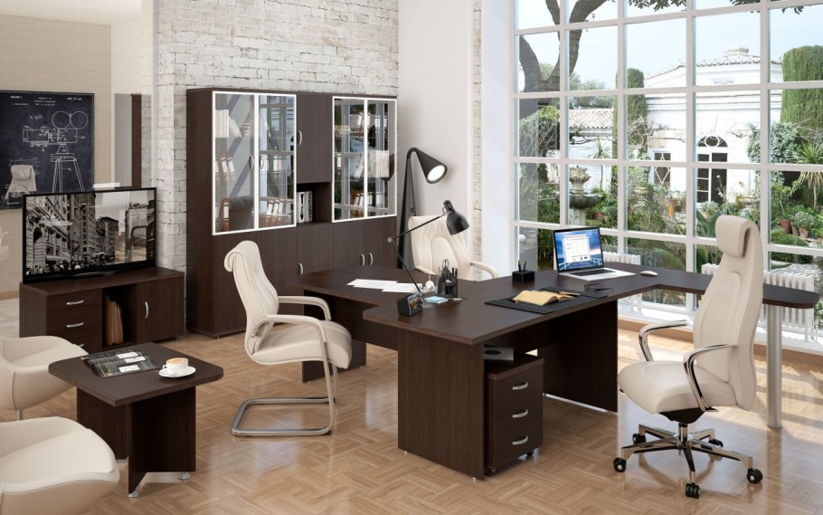 Стол руководителя (комплект руководителя "Цезарь")