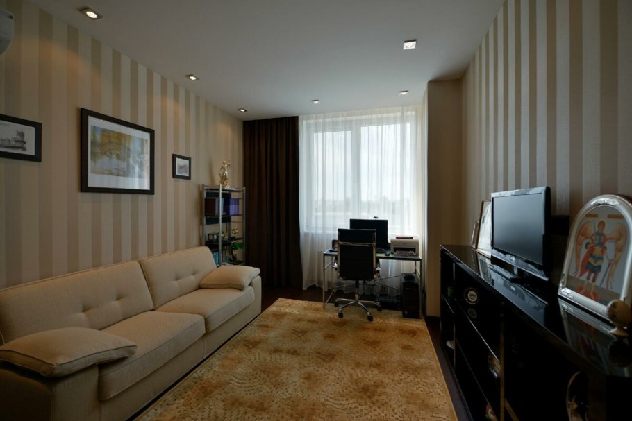 Интерьер комнаты без мебели