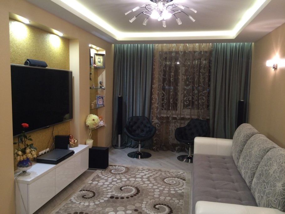 Отделка квартир до и после