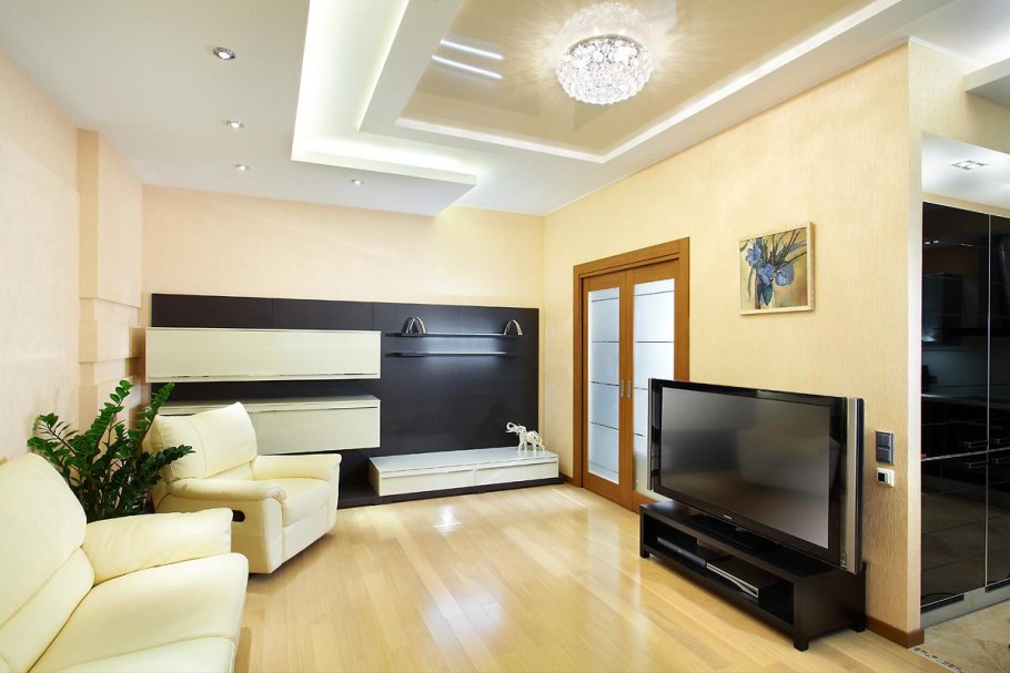 Евроремонт гостиная