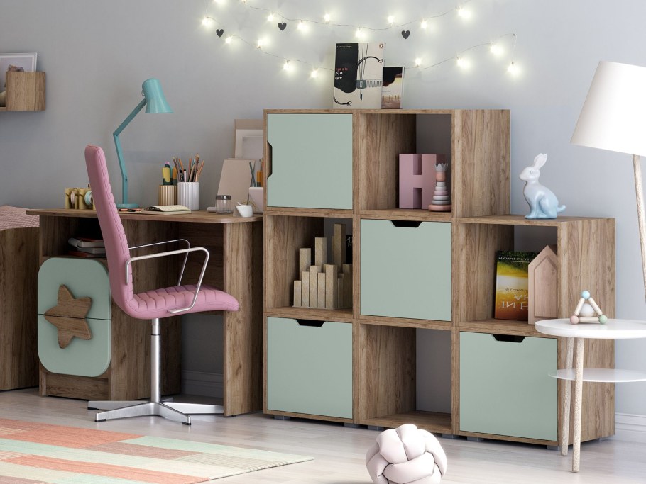 Стеллаж напольный ЛДСП