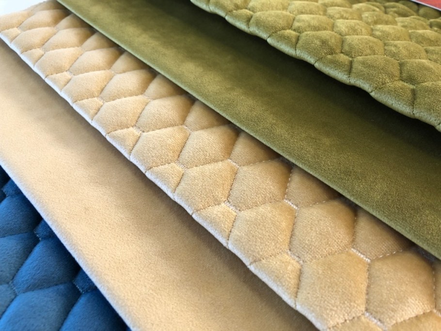 Стеганый велюр Caspia