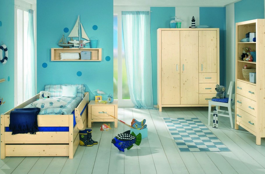 Детская спальня для мальчика