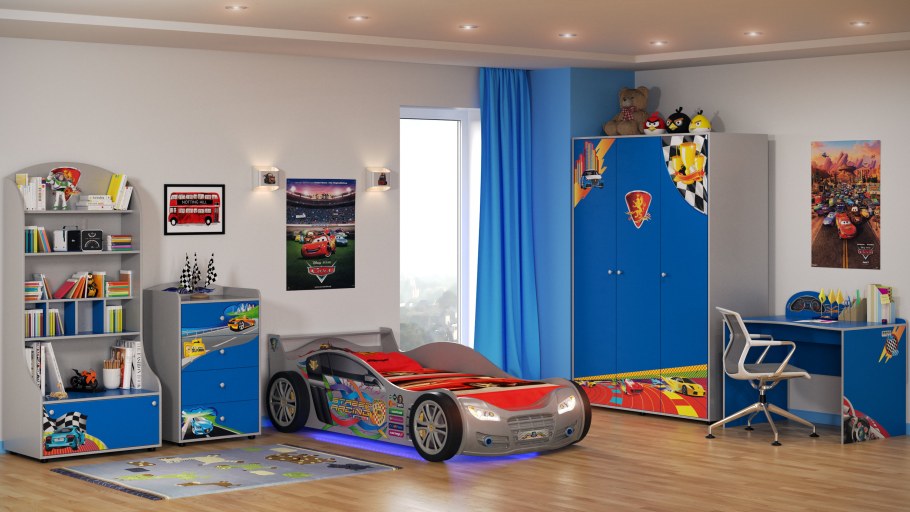 Комната для мальчика 5 лет