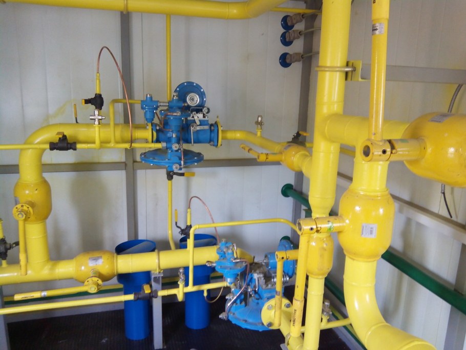 Газорегуляторный пункт блочного типа